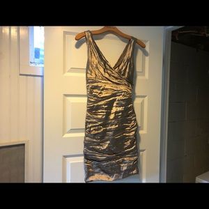 Size 2 Nicole Miller gorgeous wrinkle dress.